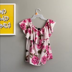 Women’s Flower Print Top